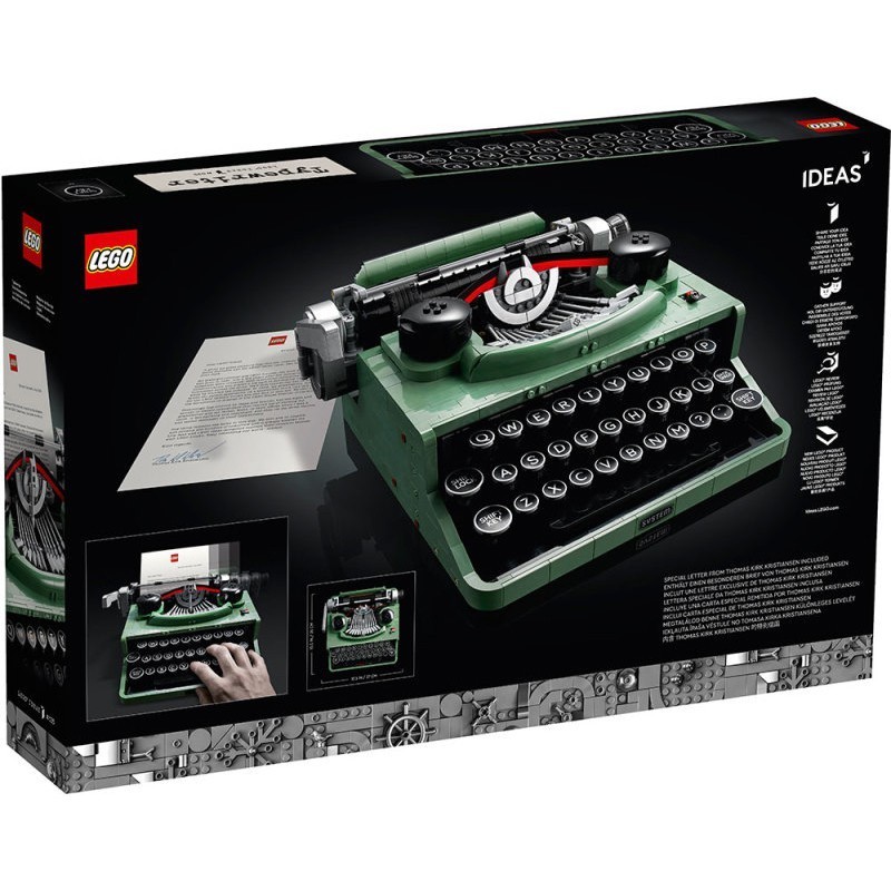 請先看內文 LEGO 樂高 Ideas 21327 Typewriter 打字機