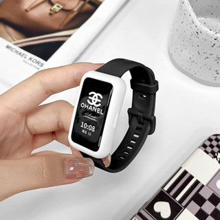 三星Galaxy Fit 3智能手錶矽膠錶帶+矽膠保護套 適用於三星Fit 3手錶錶帶+矽膠套