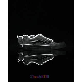 [硫化VS] Classics Knu Skool 硫化休閒運動板鞋 帆布板鞋 高級黑 麵包鞋 土豆鞋 KRRP