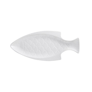 有貨陶瓷魚盤獨特設計魚盤盤子蒸魚盤