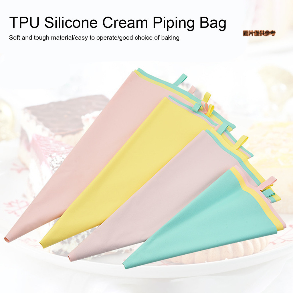 [藍家家居]TPU矽膠奶油裱花袋 TPU矽膠擠花袋 裱花袋套裝 烘焙工具