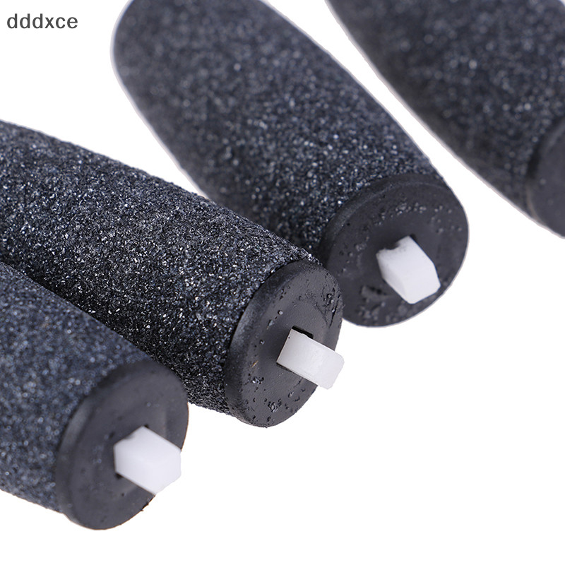 Dddxce 4 件粗替換筆芯滾輪頭適用於電動修腳足銼工俱全新