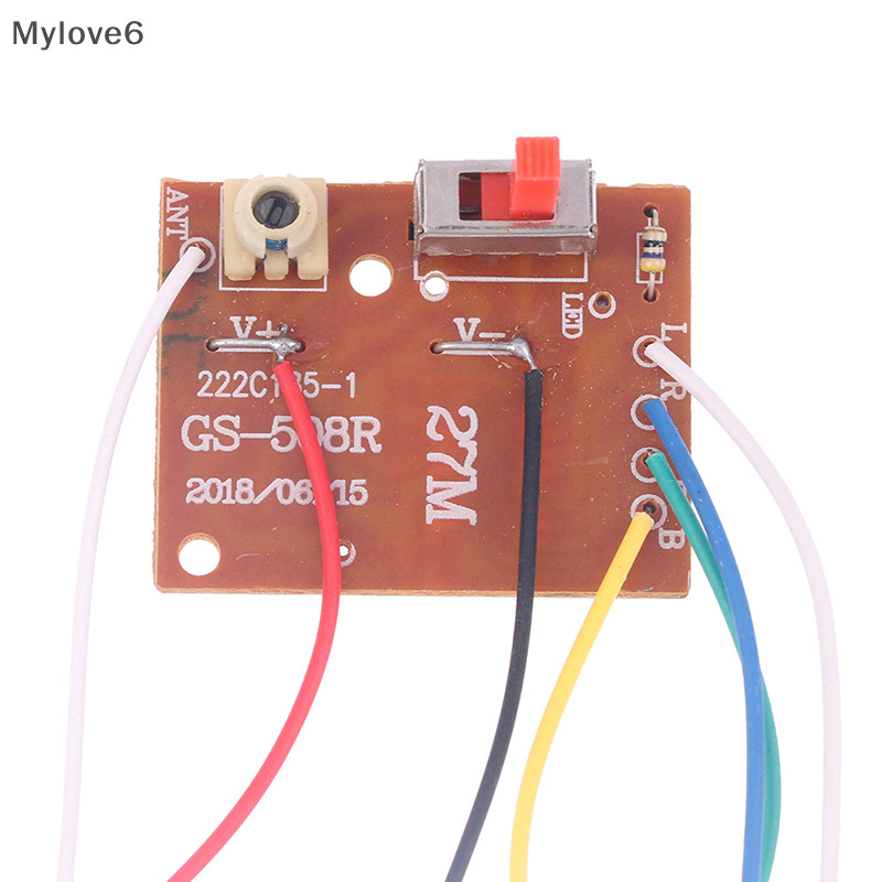 Mylov 4CH RC 遙控器 27MHz 電路 PCB 發射器和接收器板 TW