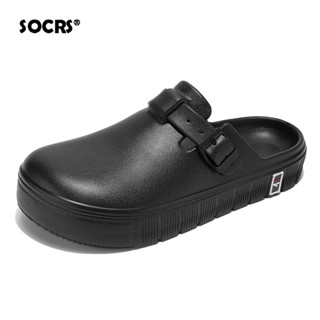 Socrs 2025 時尚男士涼鞋穿防滑沙灘拖鞋潮流透氣