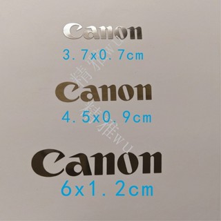 貼紙或金屬貼紙 佳能 CANON 適用於相機 印表機 標誌LOGO 手機 電腦標籤金屬貼紙