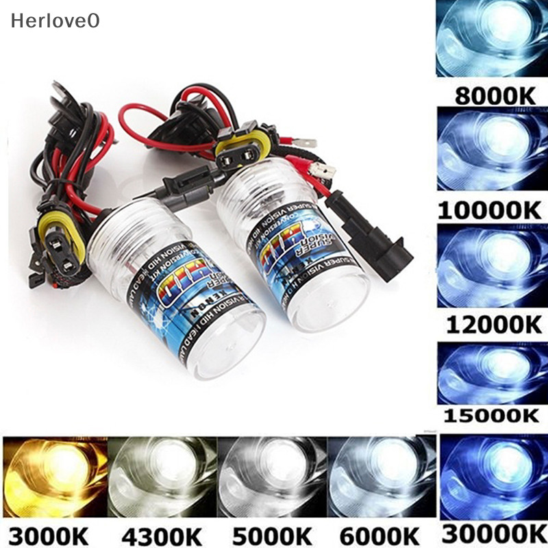 Herlove 1X 35w 氙氣燈 H1 H3 H4 H7 H11 9005 HB3 9006 AC 12v 單光束燈