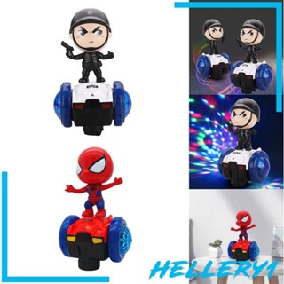 [Hellery1] 跳舞機器人玩具汽車互動玩具帶彩色閃光燈和音樂 360 旋轉兒童音樂活動娃娃