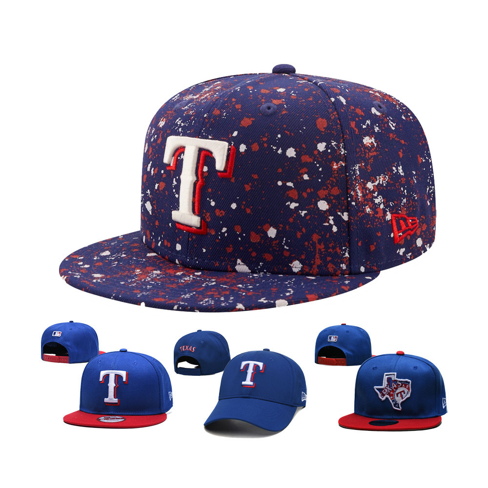 MLB 調整帽 德州遊騎兵隊 Texas Rangers 嘻哈帽 男女均可佩戴 戶外帽 時尚帽
