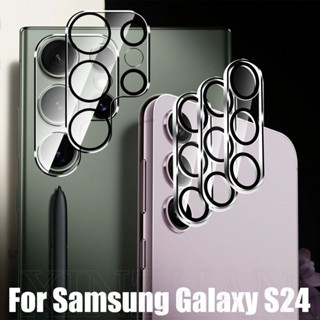 SAMSUNG 兼容三星 Galaxy S24 S24 Plus S24 Ultra - 3 件手機相機保護套 - 防刮