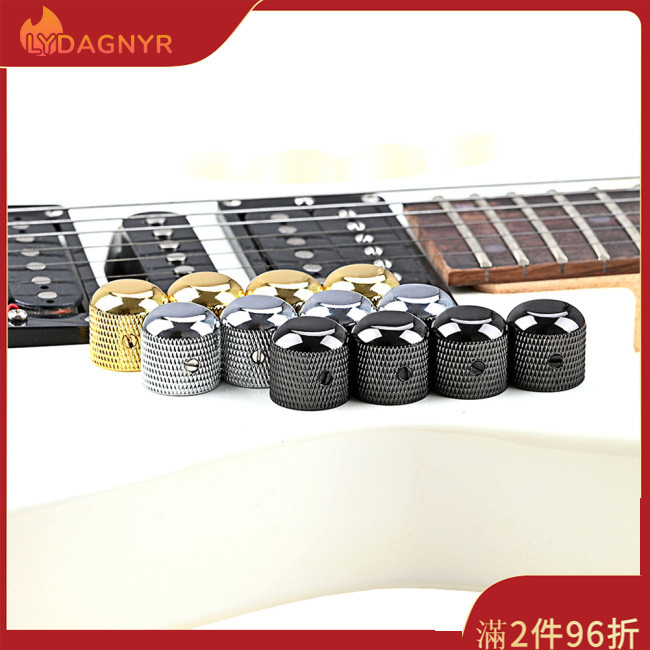 Dagnyr 1 套吉他旋鈕帶一字螺絲刀電吉他控制旋鈕樂器配件