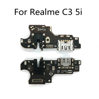 Realme C3 / 5i 適用於 OPPO Realme C3 / 5i 充電端口 USB 充電器底座板麥克風 Fl