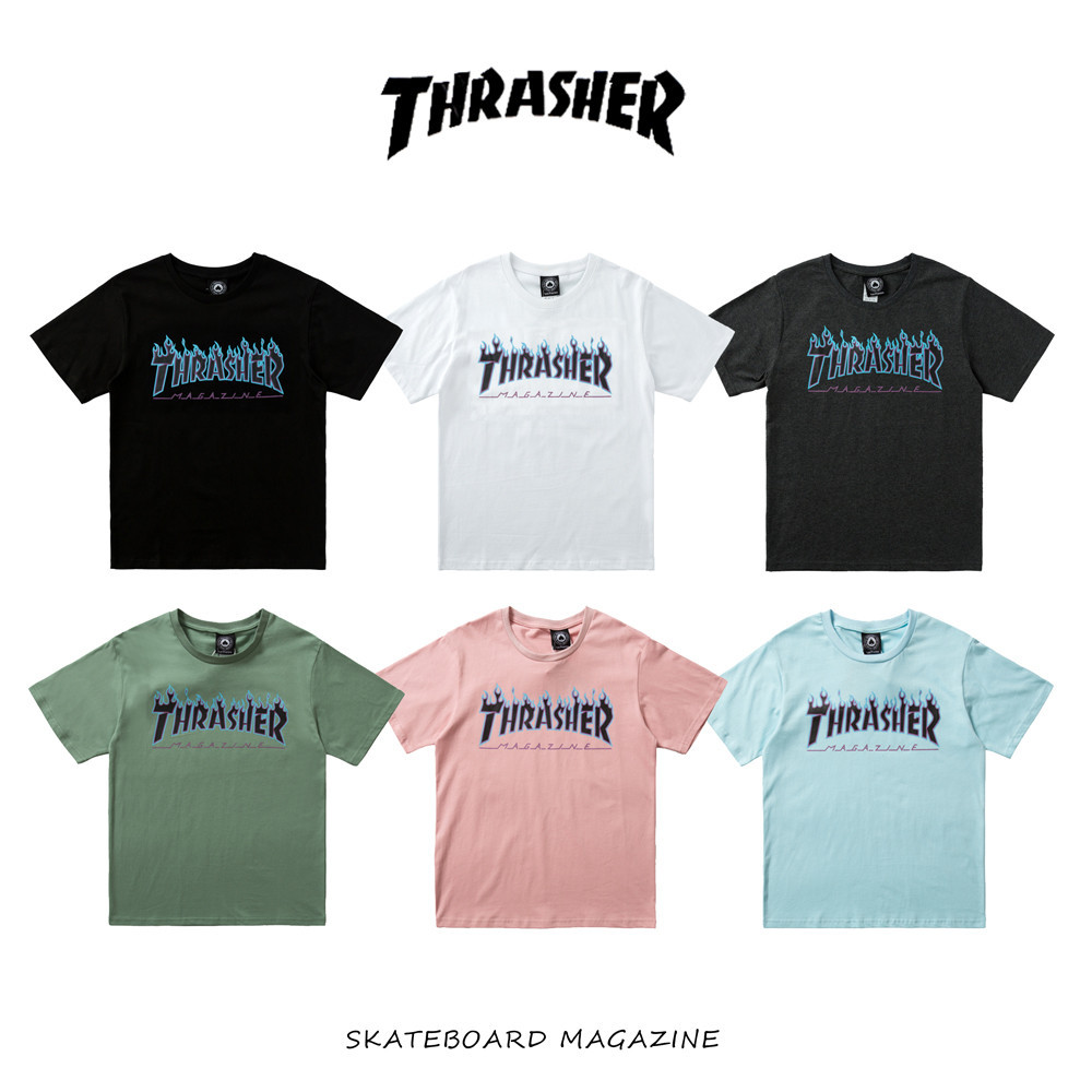 Thrasher 神秘鬼火 T 恤