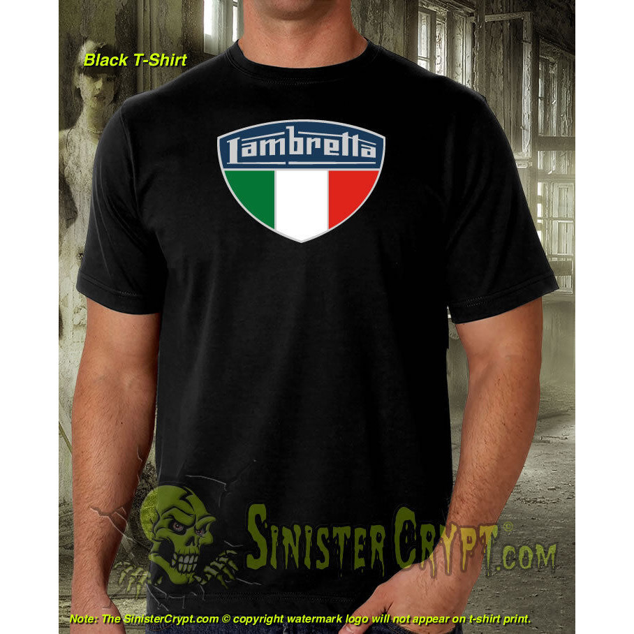 Lambretta T 恤意大利老式摩托車 S6Xl