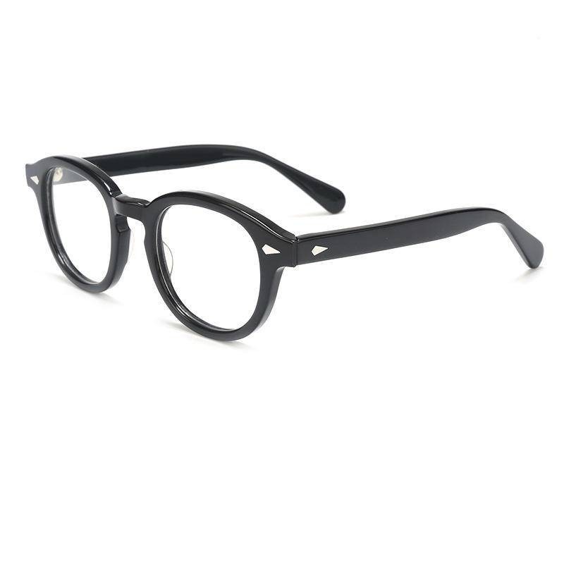 平光鏡  男復古板材圓框眼鏡架  眼鏡