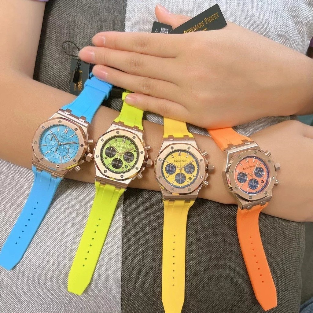 AP愛彼皇家橡樹離岸型系列女士計時腕錶手錶