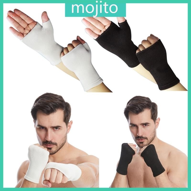 Mojito 關節炎壓縮手套手部支撐手腕拇指支撐袖無指手腕手套運動手腕支撐
