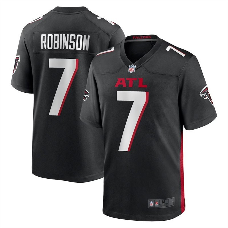 夏季大尺碼寬鬆T恤2代 NFL亞特蘭大獵鷹 ATLANTA FALCONS 7號 ROBINSON 橄欖球衣
