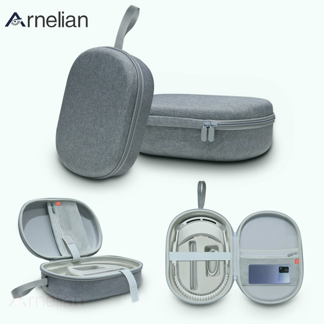 Arnelian 便攜包 VR 遊戲配件收納收納盒便攜旅行箱兼容 Vision Pro VR 耳機