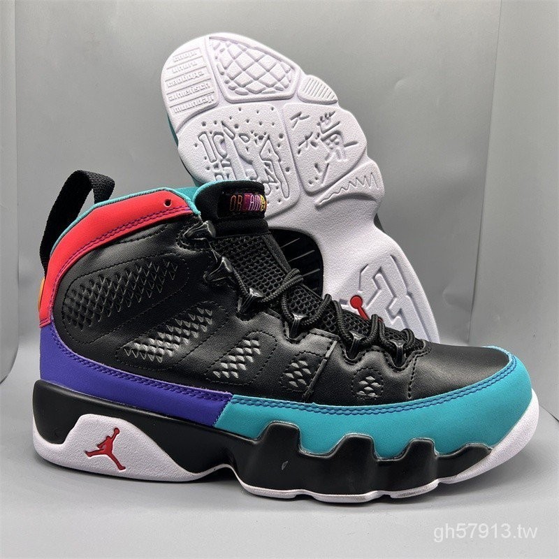 OHNB Air Jordan 9 3M反光 休閒舒適高幫籃球鞋 男女同款