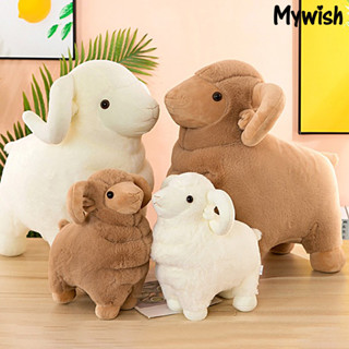[萌寶屋]創意仿真山羊毛絨玩具兒童動物玩偶抱枕