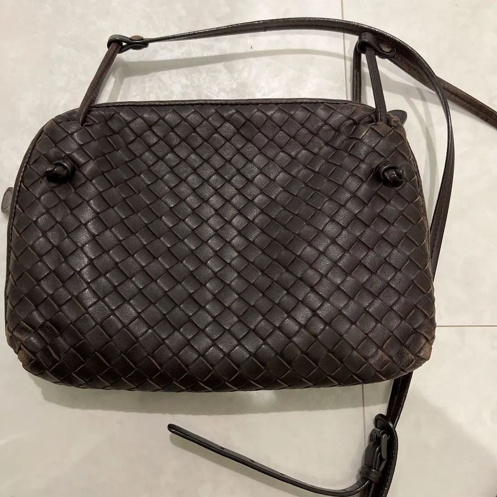 BOTTEGA VENETA 寶緹嘉 斜背小包 VENETA Cabat 日本直送 二手