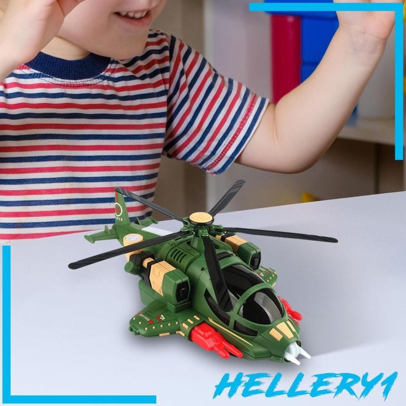[Hellery1] 直升機玩具萬向輪變形早教避障