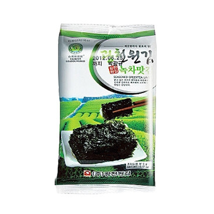 綠源寶綠海苔 180g 全素 韓國 綠海苔 鹽味海苔 薄鹽海苔 海苔片 海苔酥 味付 海苔飯捲【鮮物良品】