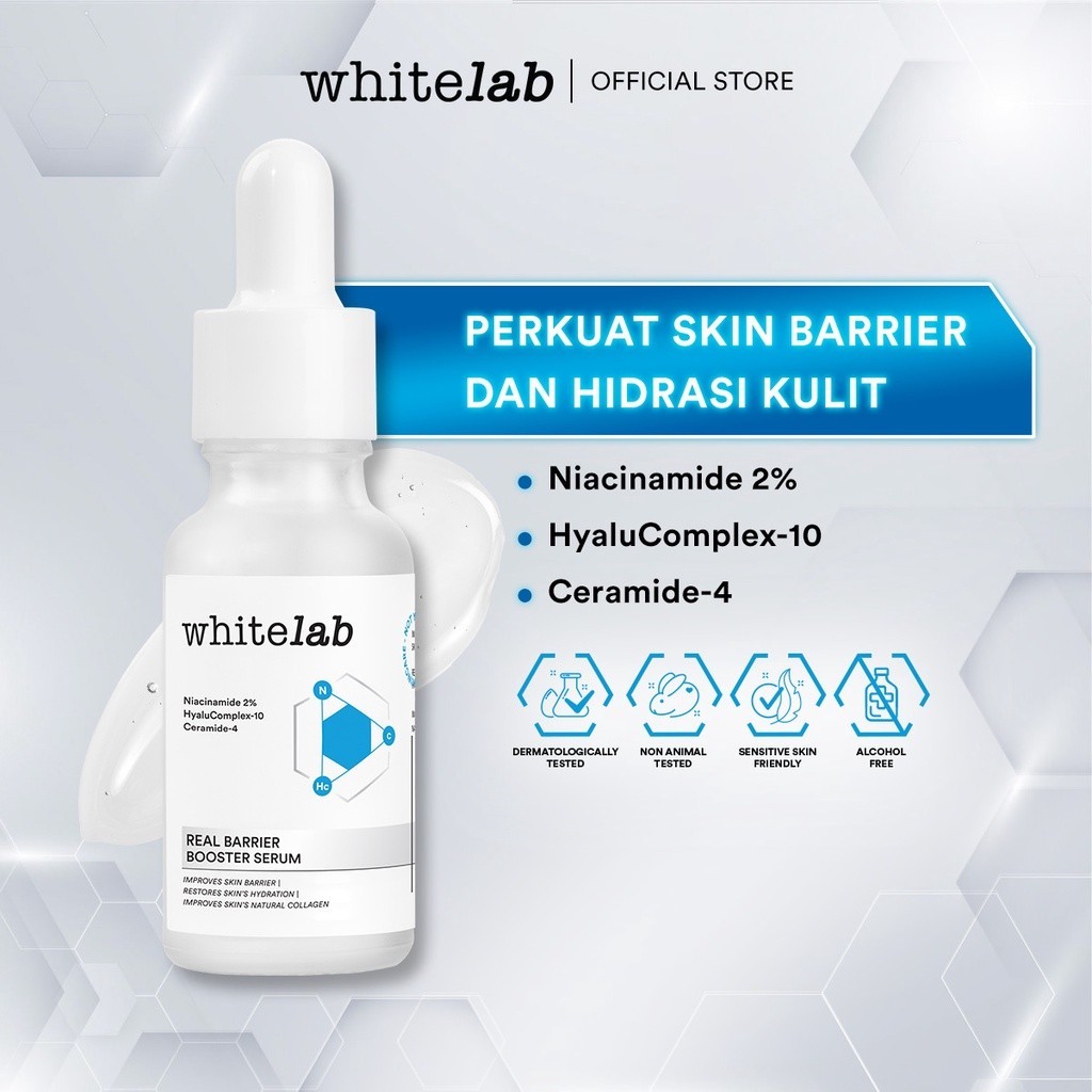 暢銷 Whitelab Real Barrier Booster Serum 乾性皮膚精華強化皮膚屏障