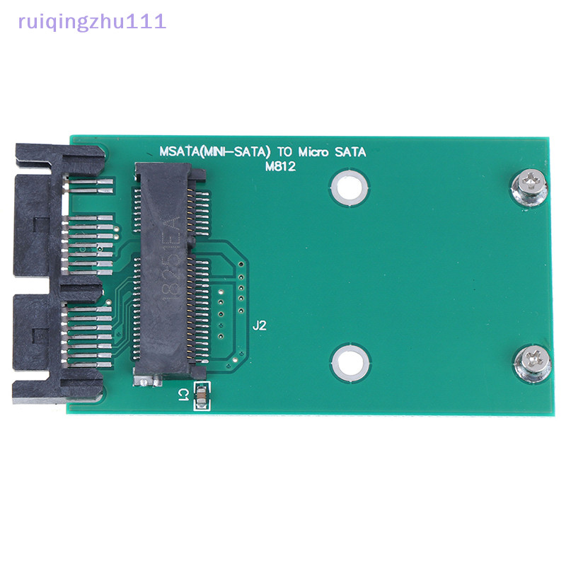 [ruiqingzhu] 1pc Mini PCIe PCI-e mSATA 3x5cm SSD 轉 1.8" Micr