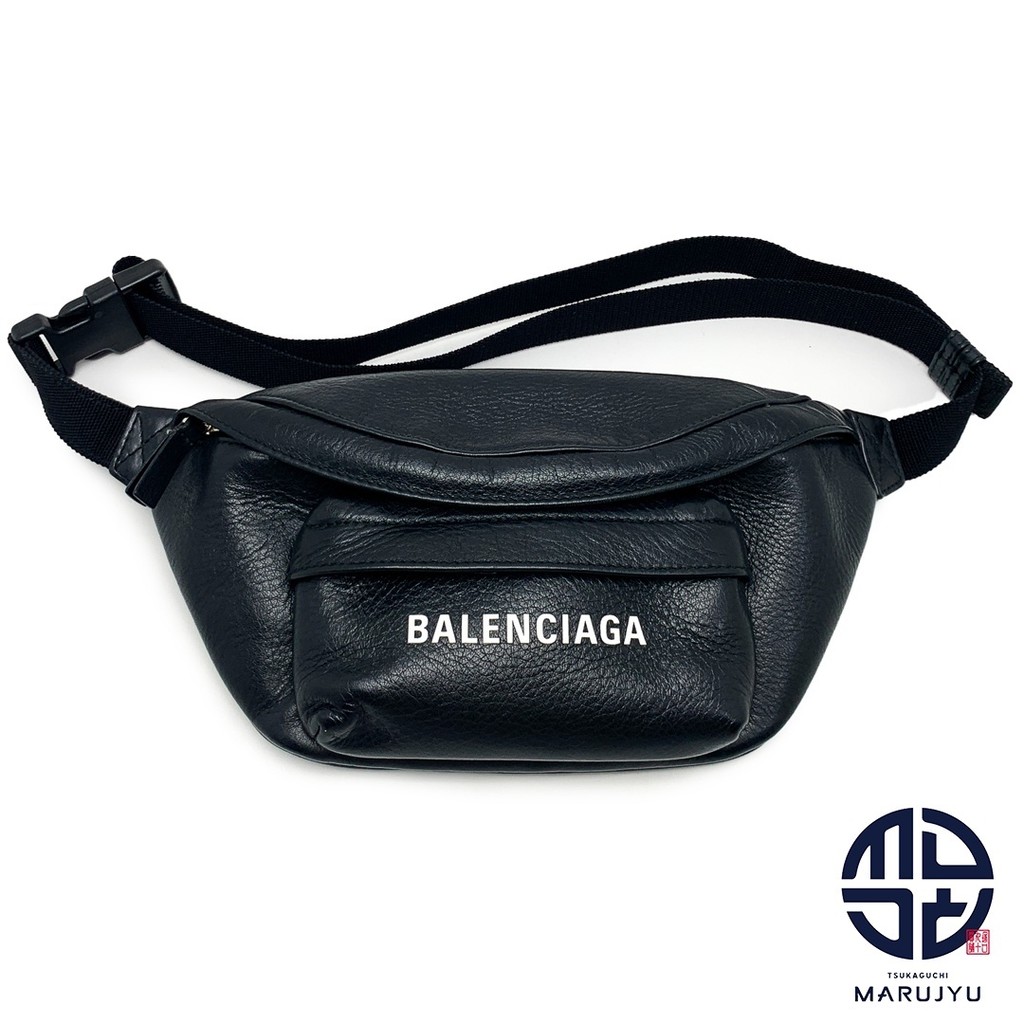 Balenciaga 巴黎世家 胸包 Everyday Cabas 黑色 白色 日本直送 二手