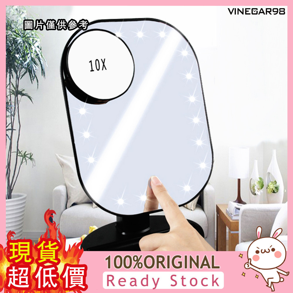 [點萌家居] 小鏡子 8.8cm吸盤鏡放大鏡 粉刺毛孔10倍放大化妝鏡浴室鏡子