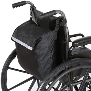 【台灣熱賣】多功能防水老人外出輪椅掛袋側邊扶手收納袋后掛包 椅子收納掛包