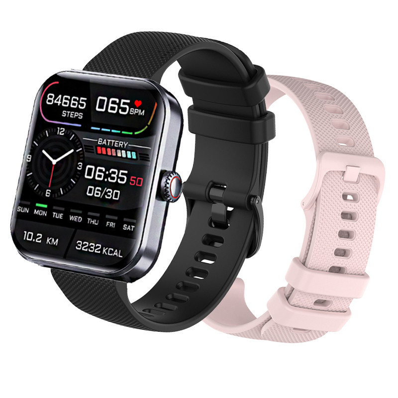 Xiaomi F57L 血糖智能手錶錶帶可更換運動皮帶配件的軟矽膠錶帶