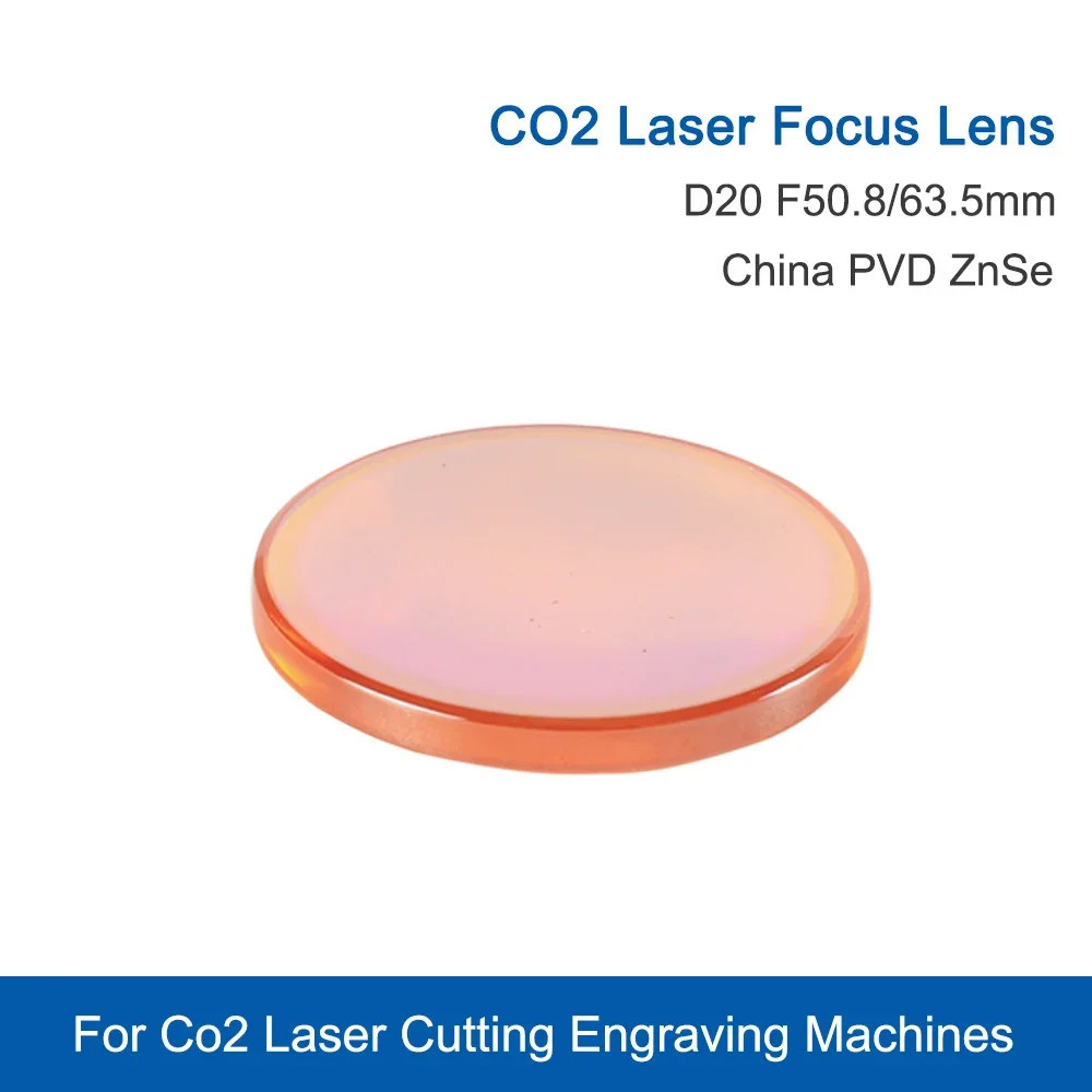 Lskcsh 10Pcs/Lot China CO2 ZnSe 聚焦透鏡直徑 20mm FL38.1 50.8 63.5