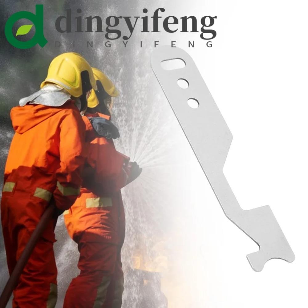 Dingyifeng 消防工具,銀色專業消防員開鎖器,手動手動工具鋼長柄柔性撬開工具消防員