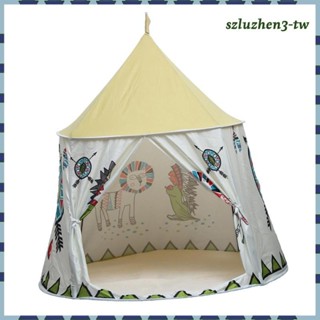 [SzluzhenfbTW] 兒童遊戲帳篷室內印度劇場室內室外帳篷最佳禮物王子城堡帳篷遊戲室日托後院野餐