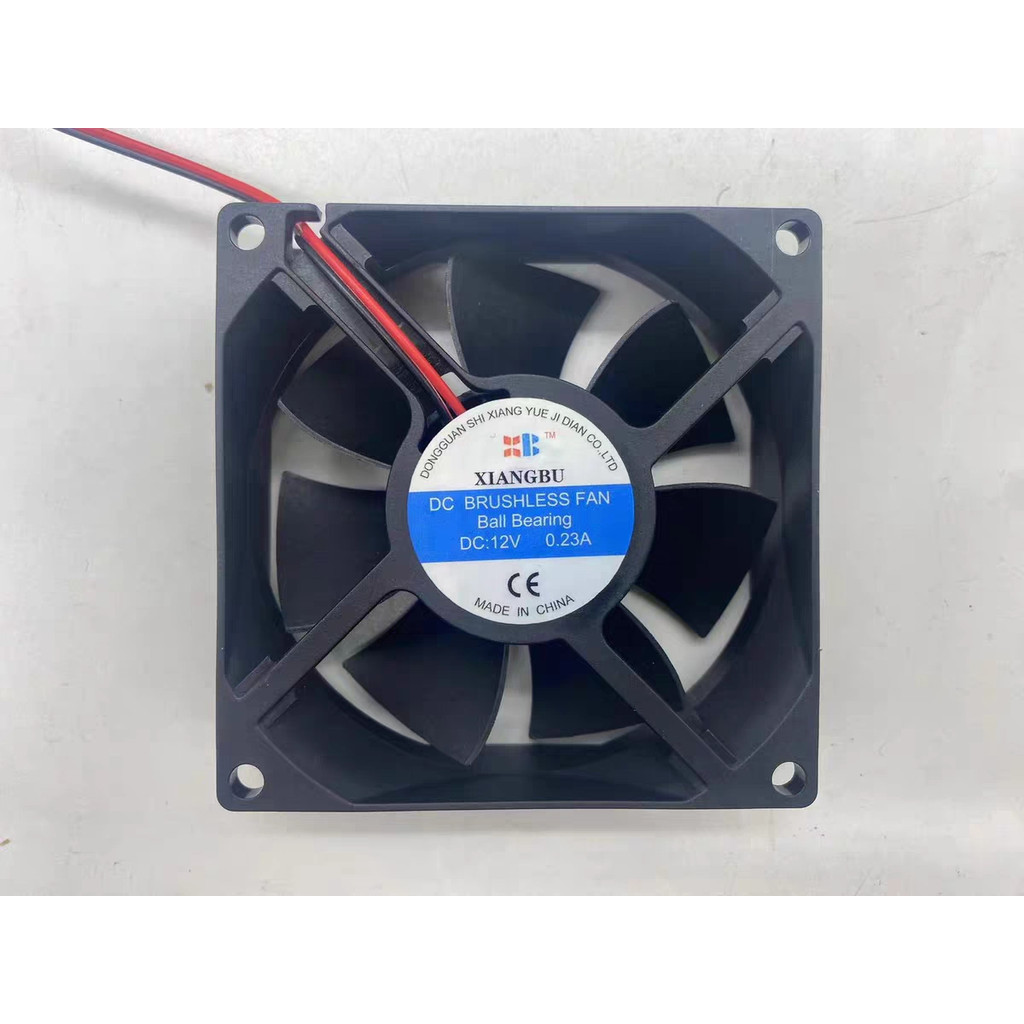 全新XIANGBU 8025HBL 12V 0.23A 8CM 電焊機 機櫃 散熱風扇