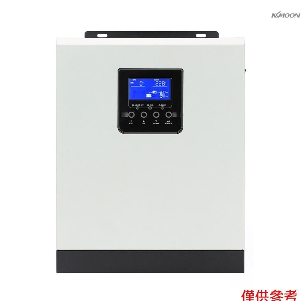 3000va 2400W 太陽能逆變器純正弦波太陽能逆變器,用於家庭太陽能係統 PWM 50A 太陽能充電控制器自動重啟