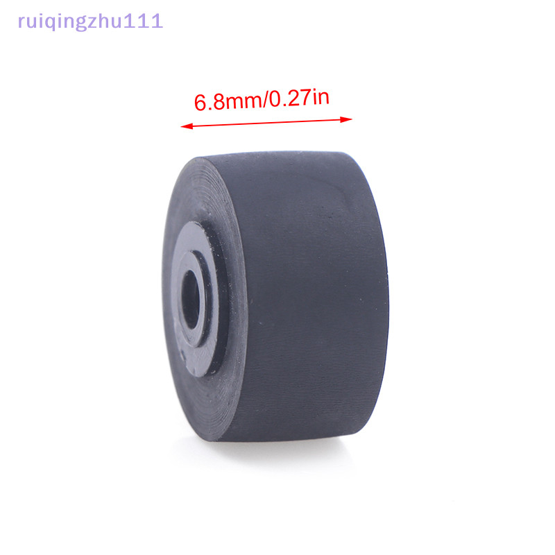 [ruiqingzhu] 1 件 13.5x8x6.8x2mm 橡膠夾輥皮帶輪用於磁帶錄音機甲板盒式運動收音機音頻驅動播