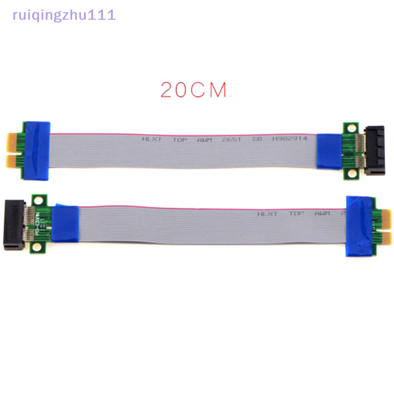 [ruiqingzhu] 新到貨 PCI Express Flex 重新定位電纜 PCI-E 1x 至 1x 插槽轉接卡