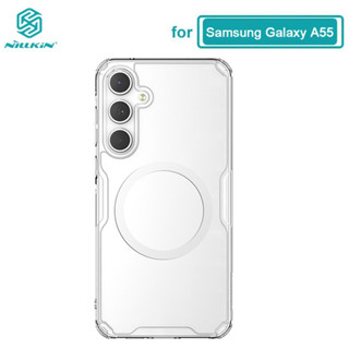 三星A55透明殼 Nillkin本色Pro 軟TPU 磁吸手機殼 Samsung Galaxy A55 5G