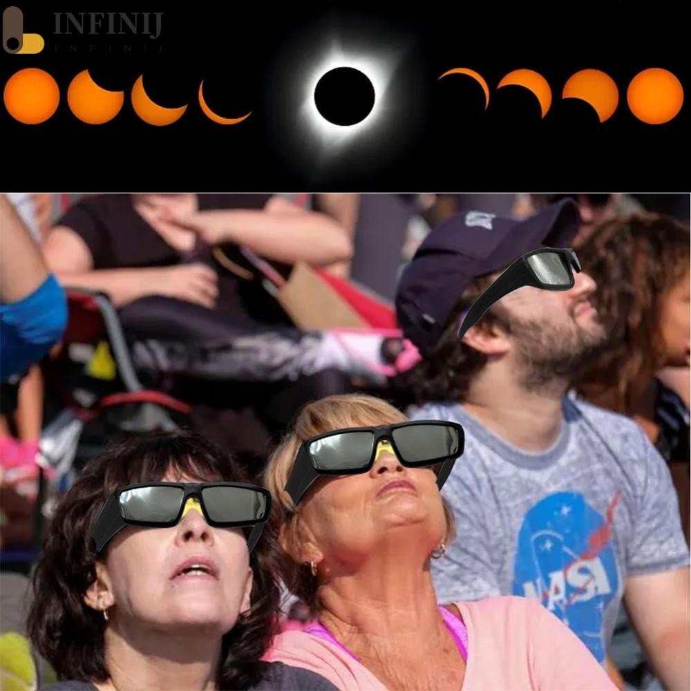 [infinij.tw] 太陽日食眼鏡日食觀測眼鏡塑膠框