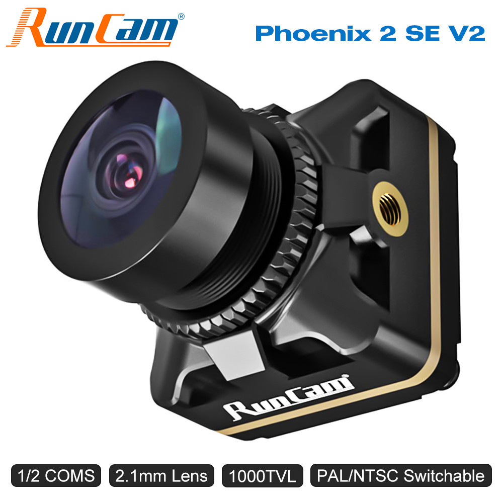 Runcam Phoenix 2 SE 特別版迷你 FPV 相機,帶 2.1 毫米鏡頭 1000TVL Freestyl