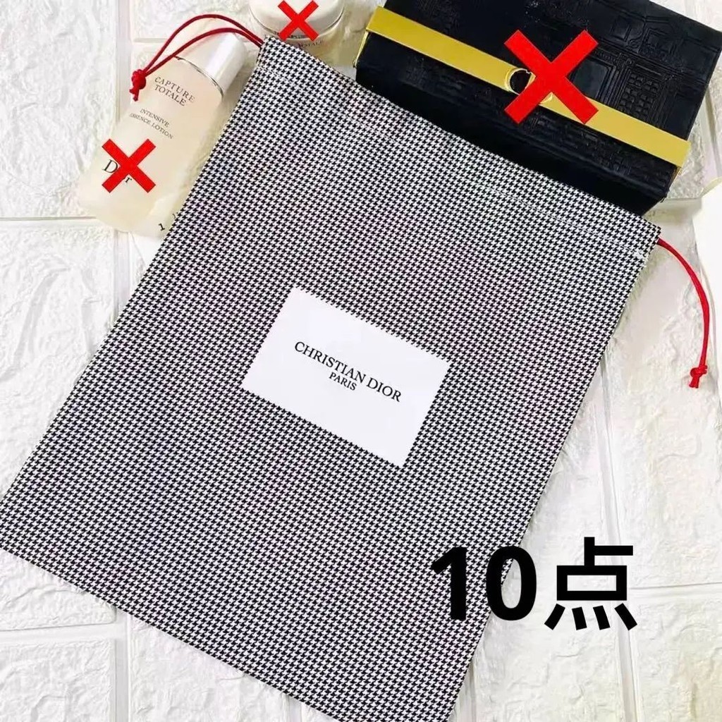 近全新 Dior 迪奧 小包包 贈品 束口包 日本直送 二手