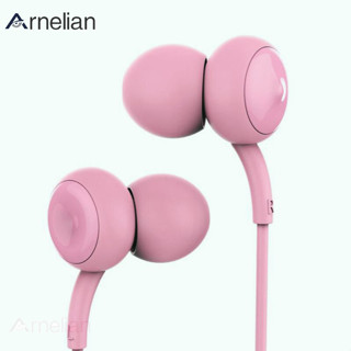 Arnelian Remax音樂耳機入耳式線控耳機3.5mm插頭免提通話人體工學耳機