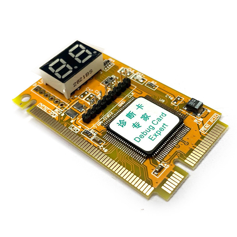 PCI-E診斷卡 筆記本測試卡 PCIE二位診斷卡 電腦主板故障檢測卡