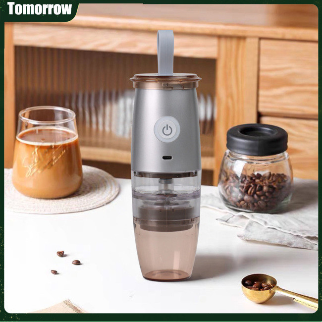Tol 便攜式電動咖啡研磨機,帶 5 種精確研磨設置 Usb 充電自動咖啡豆研磨機
