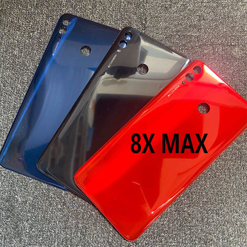 7.12 英寸適用於華為 Honor 8X Max 後電池蓋板後門外殼外殼 ARE-AL00 ARE-L22HN ARE