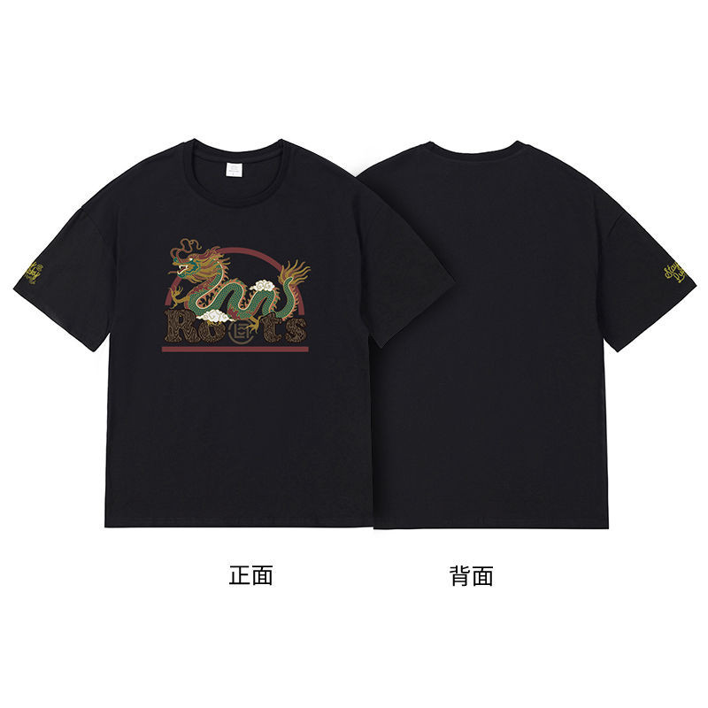 現貨clot x Roots LNY T-Shirt 美式男夏季短袖T恤0322