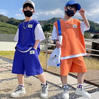 童裝兒童套裝男童服裝兩件套運動衣服